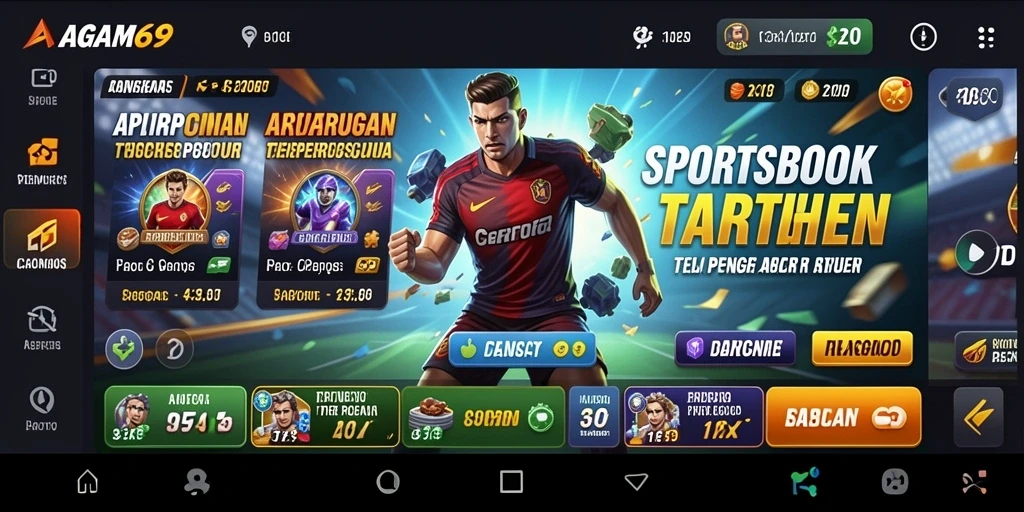 Tampilan gameplay AGAM69 yang menarik dan interaktif.