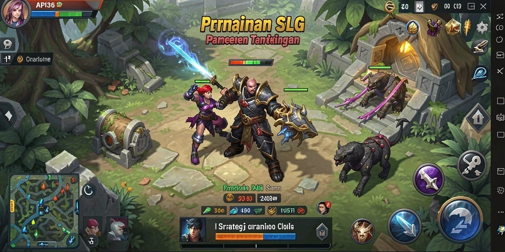 Tampilan screenshot utama dari gameplay <strong>API36</strong> menampilkan pertempuran yang dramatis.