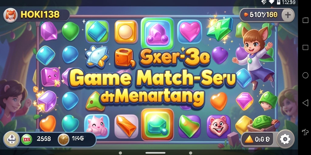 Tampilan gameplay HOKI138 yang seru dan penuh warna.