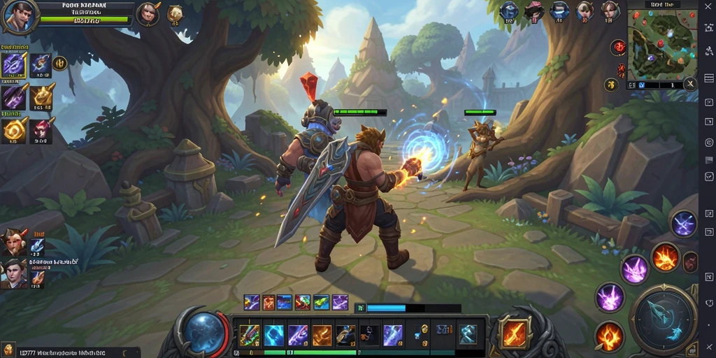 Tampilan gameplay ID777 yang epik dan mendebarkan dalam dunia MMORPG.
