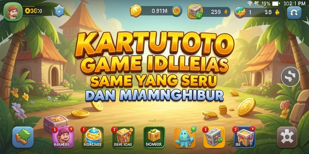 Tampilan gameplay KARTUTOTO yang menarik dan penuh warna.