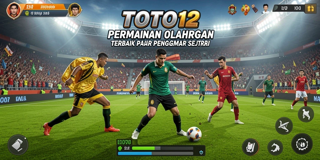 Tangkapan layar dari gameplay TOTO12 yang menarik dan seru.